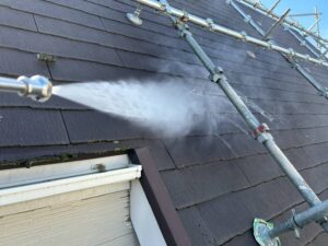 大田区屋根洗浄 屋根塗装前の工程