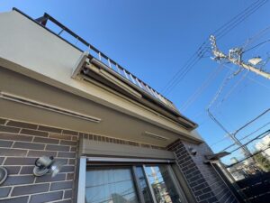 オーニング撤去