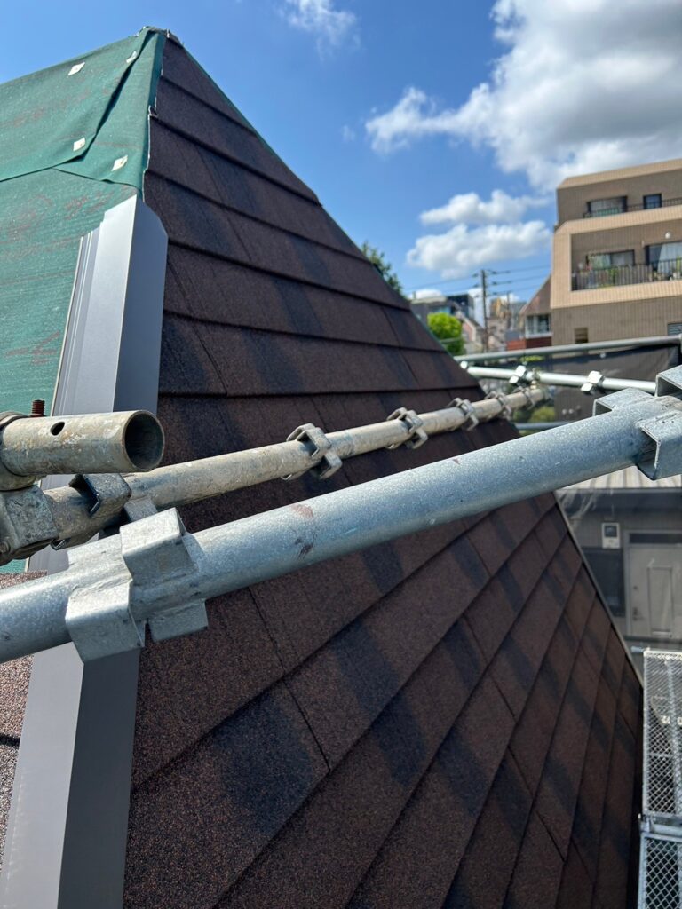 新宿区四谷坂町　長期保証屋根　オシャレ
