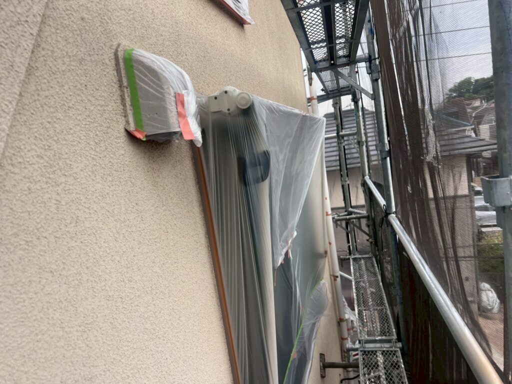 足場、南馬込、大田区、外壁塗装、養生、屋根塗装、ベランダ