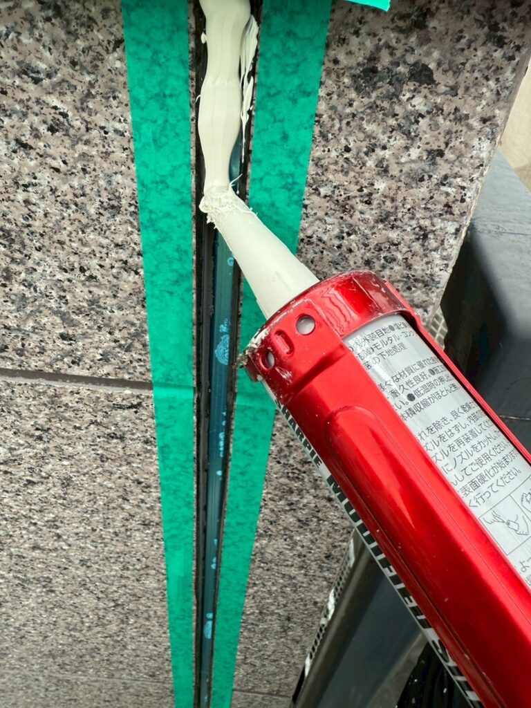 大田区久が原　コーキング　打ち替え