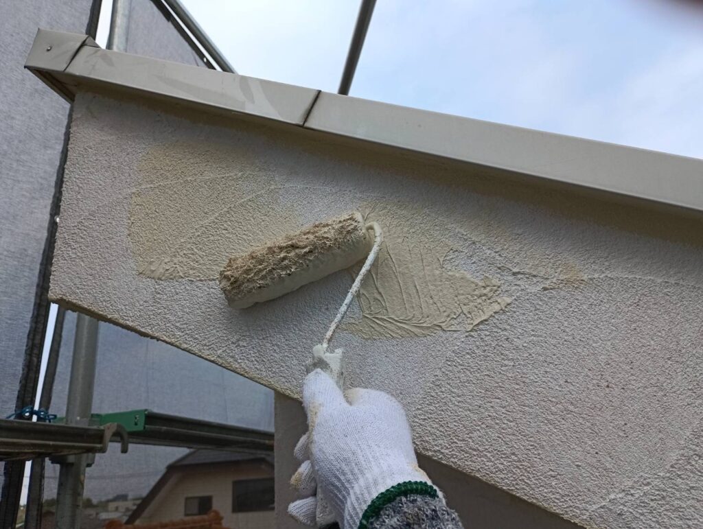 破風板アートフレッシュF中塗り