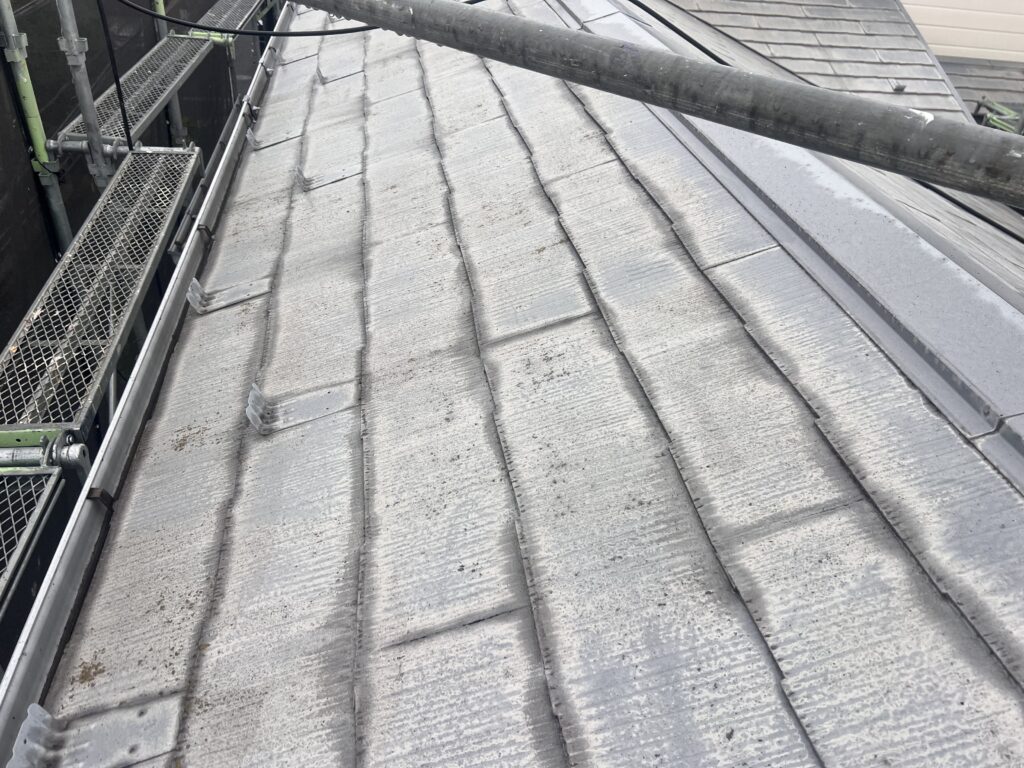 洗浄前の屋根