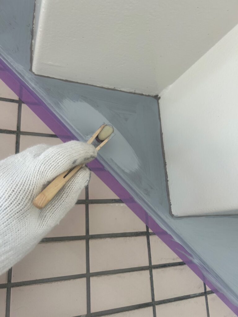 ルビゴール施工中