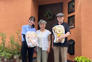 お客様との写真