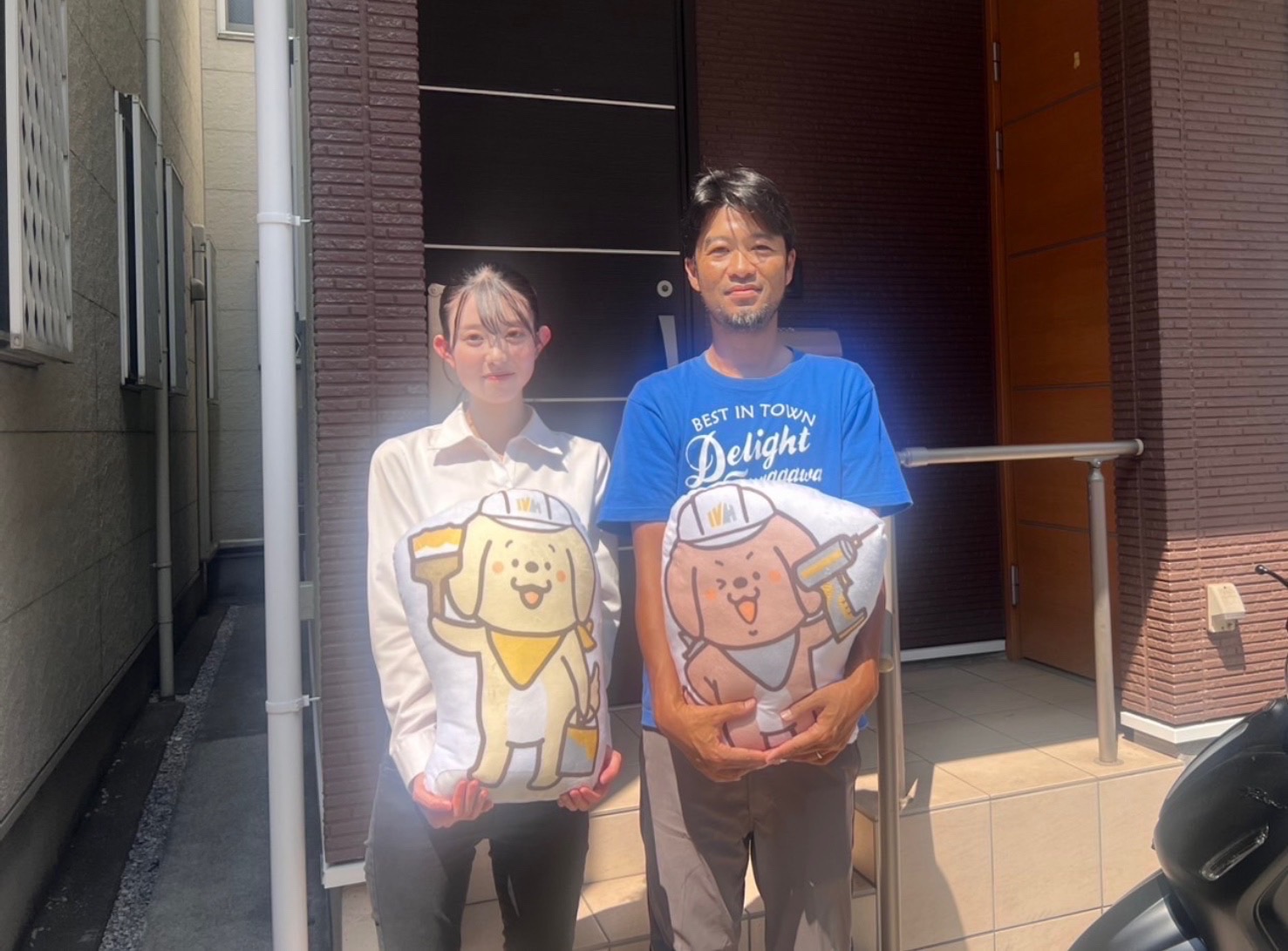 大田区千鳥にてサイディング外壁とコロニアル屋根の塗装補修を行いました