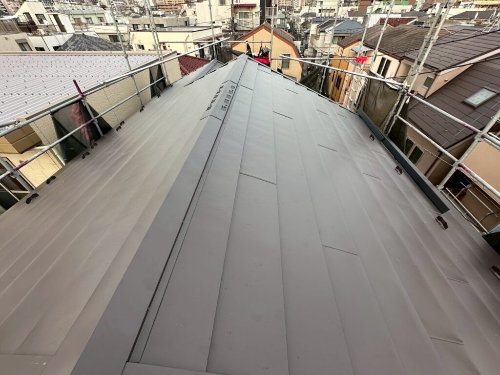 横暖ルーフαS　ブラウン