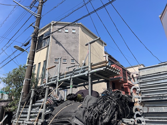 戸建て足場組