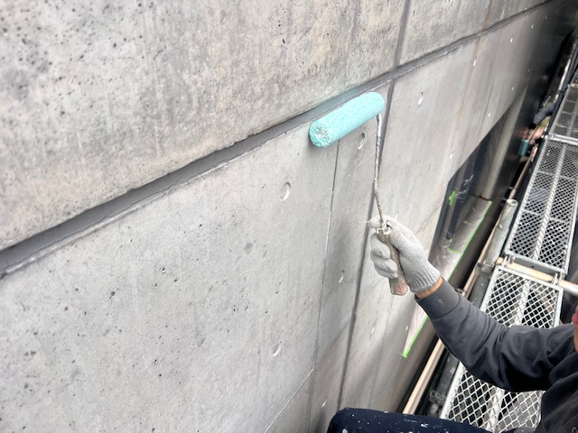 ランデックスコート中塗り