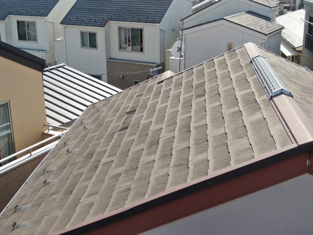 コロニアル屋根劣化
