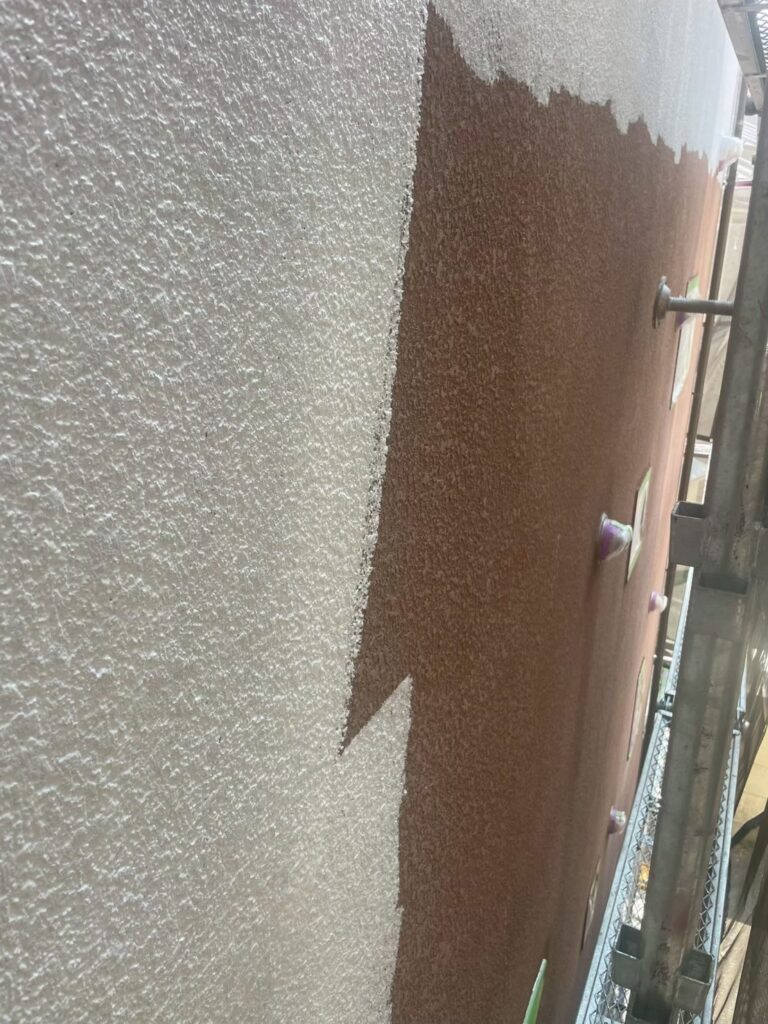 外壁下塗り