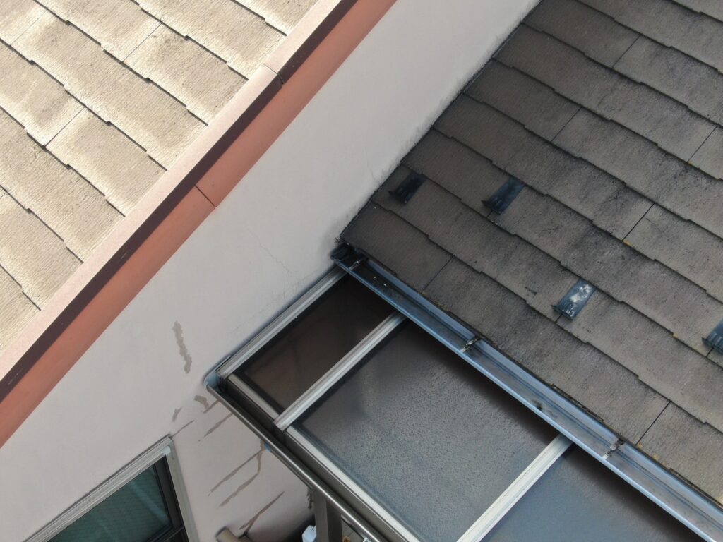 コロニアル屋根劣化