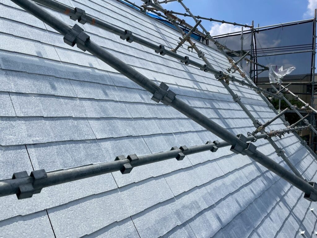 目黒区碑文谷　屋根下塗り塗装