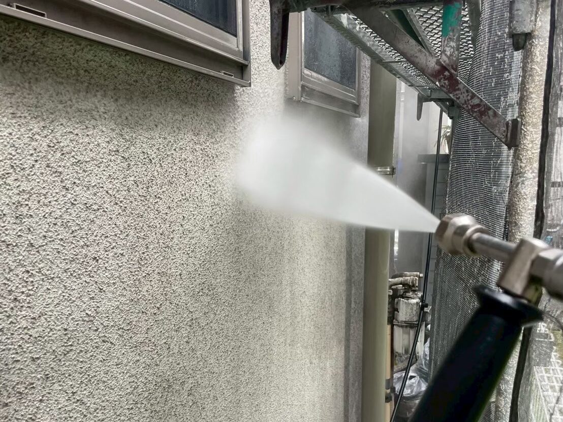 大田区南馬込にて断熱・遮熱塗料の効果を最大化する外壁塗装補修を行いました