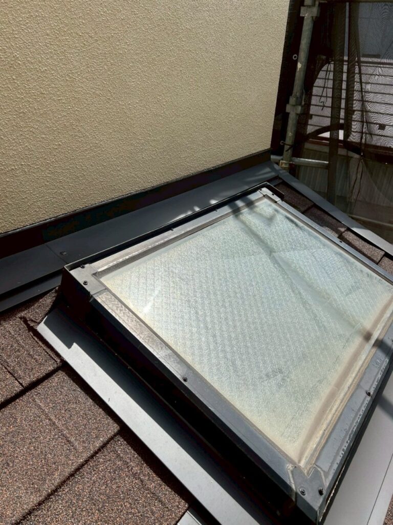 天窓周り施工後