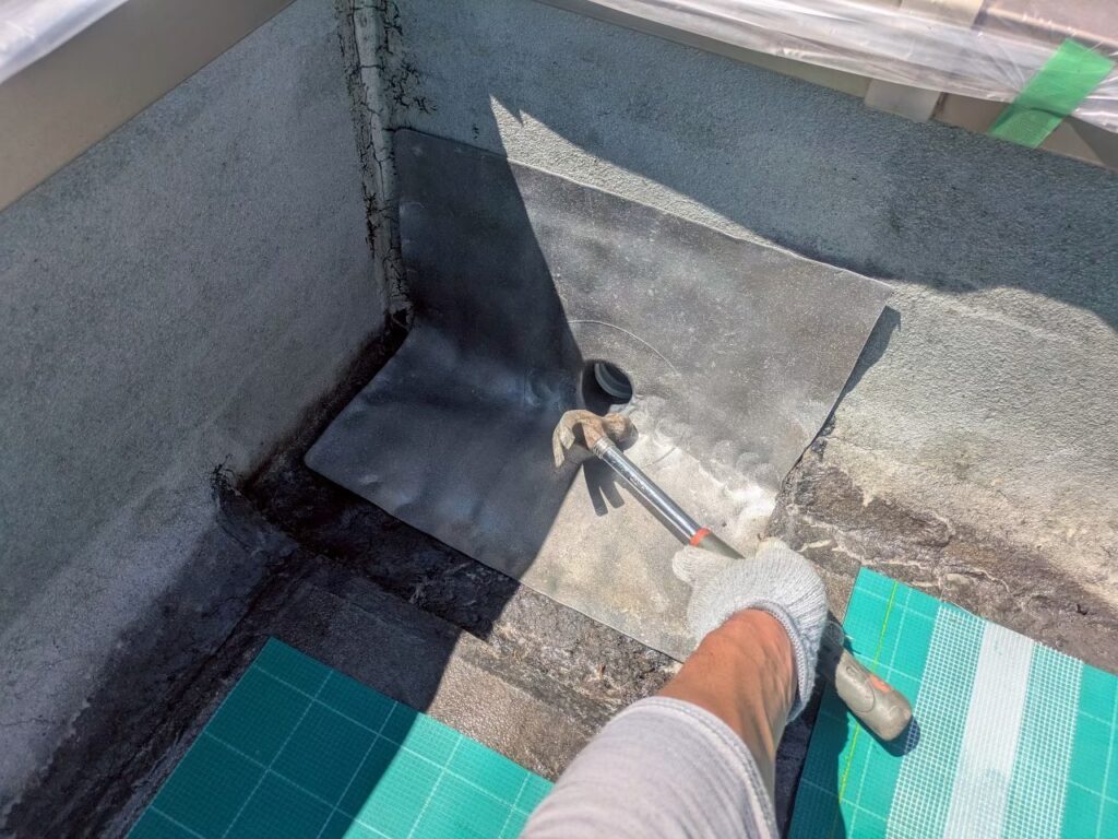 杉並区高円寺北　屋上防水