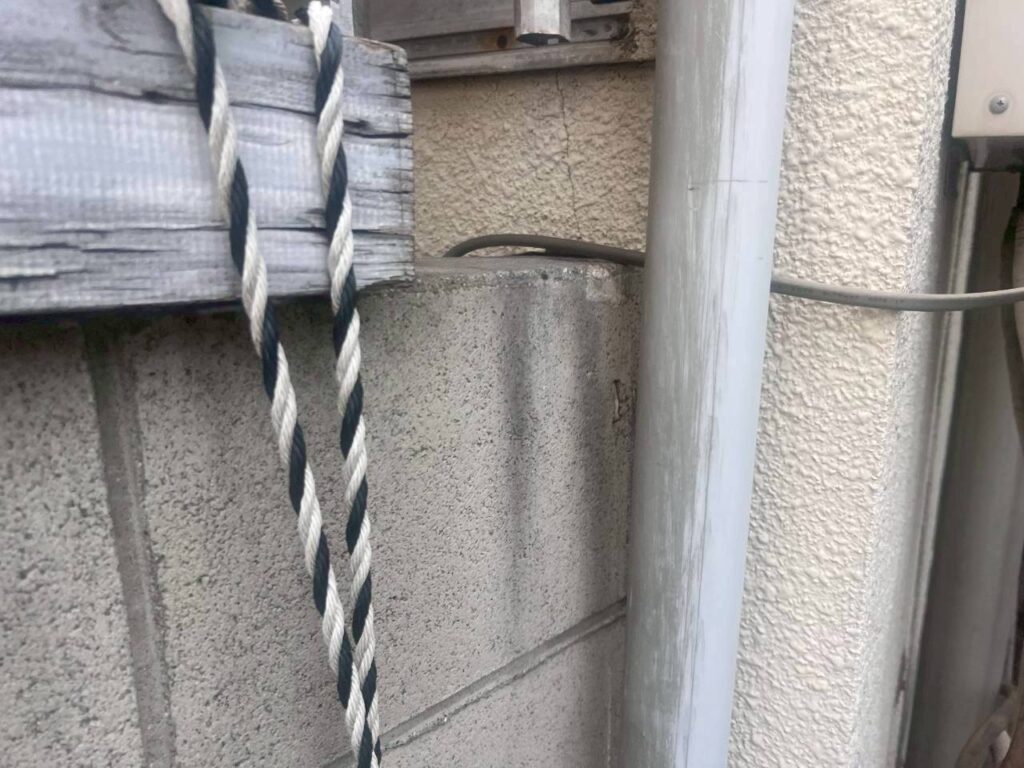 樋の劣化状態
