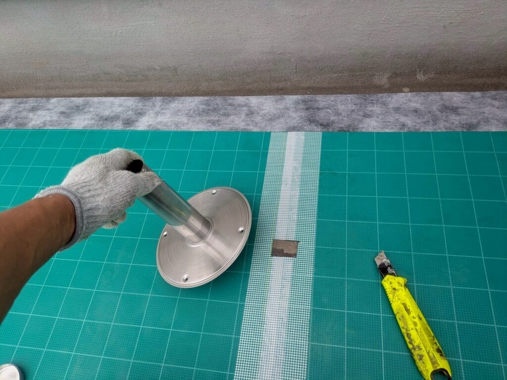 脱気筒設置