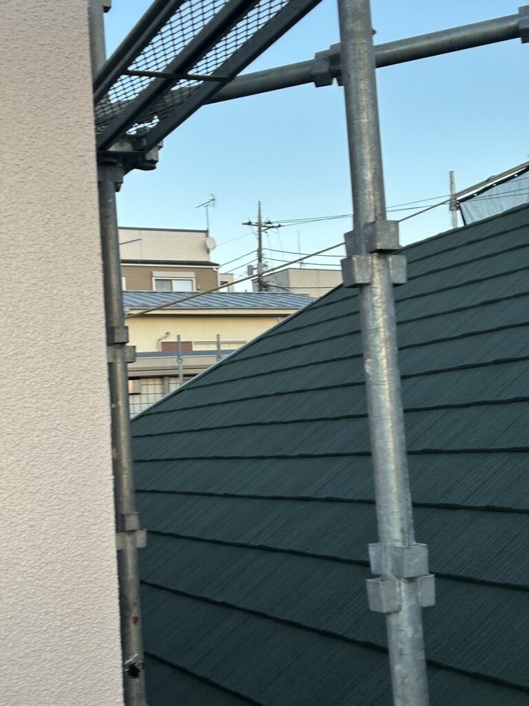 足場解体前検査