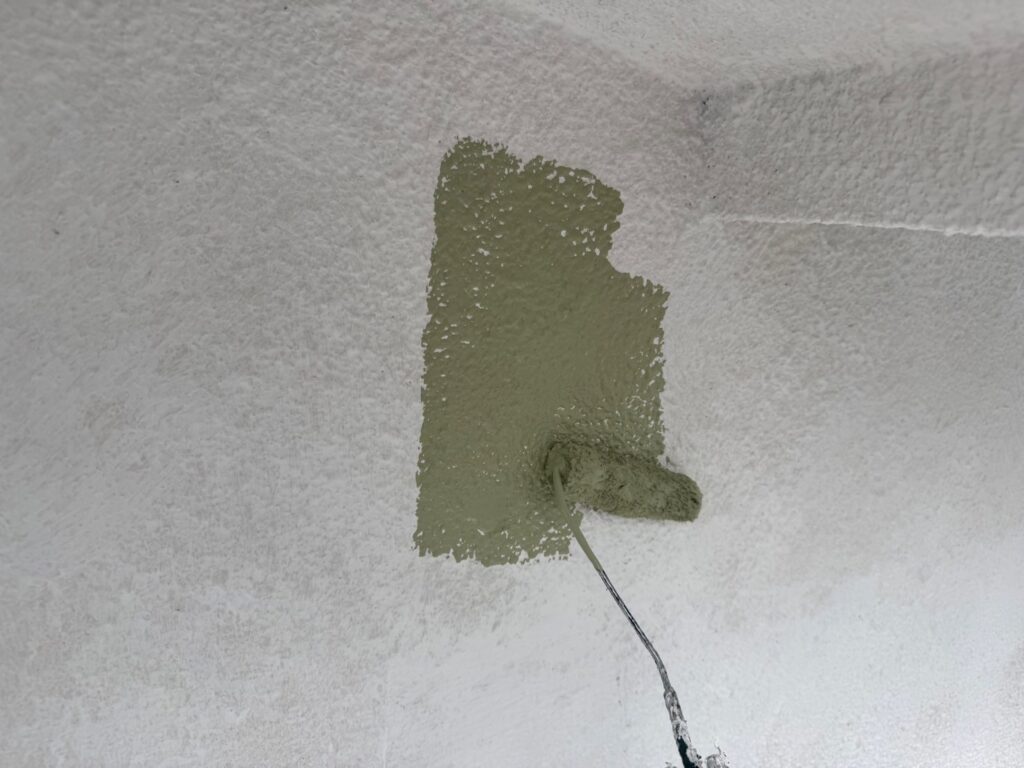 外壁中塗り