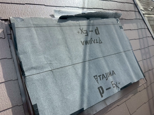 天窓塞ぎ（防水シート）