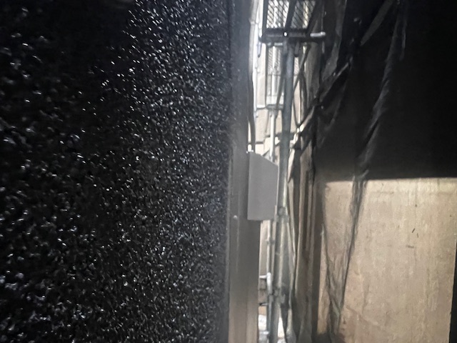 足場解体前検査