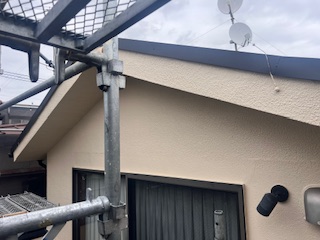 足場解体前検査