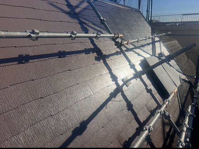 屋根施工後