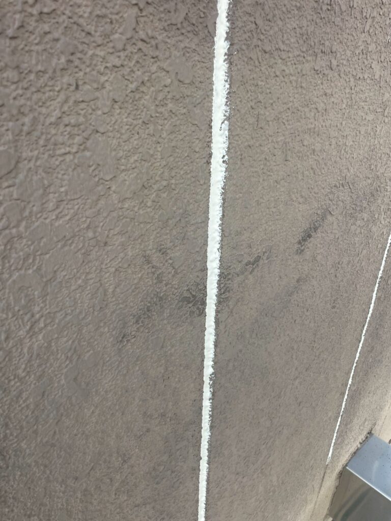 ALCのコーキング先打ち