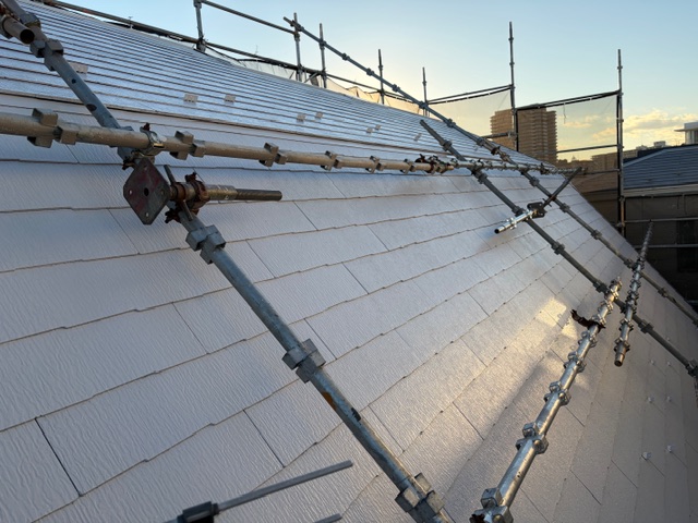 足場解体前検査