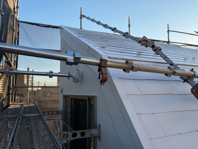 足場解体前検査