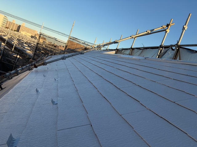 足場解体前検査