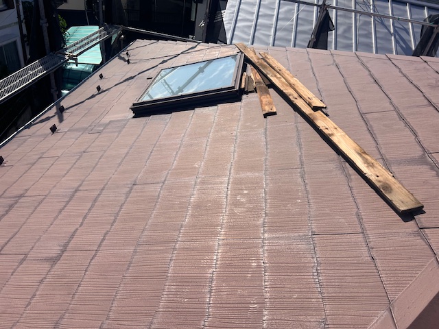 棟板金・【貫板】の取り外し