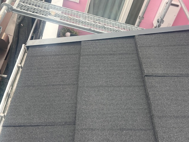 末端部の役物取付