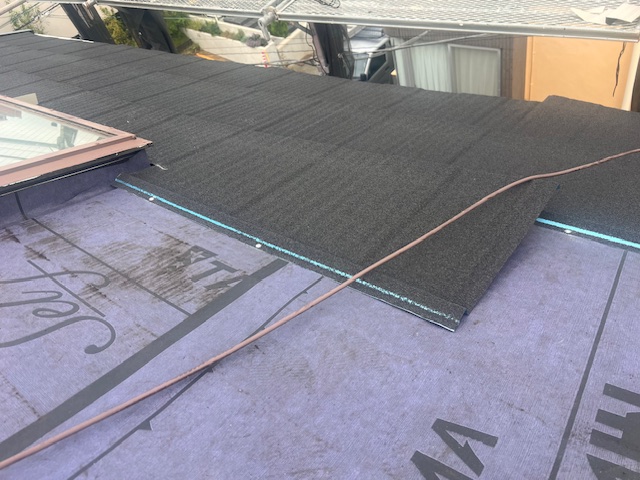 新屋根材の新設