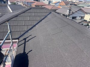 屋根施工後