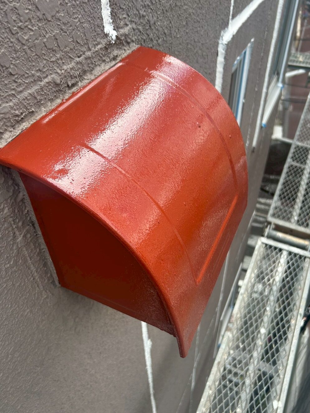 換気フード塗装