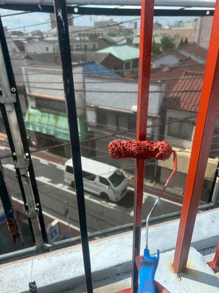 鉄部塗装