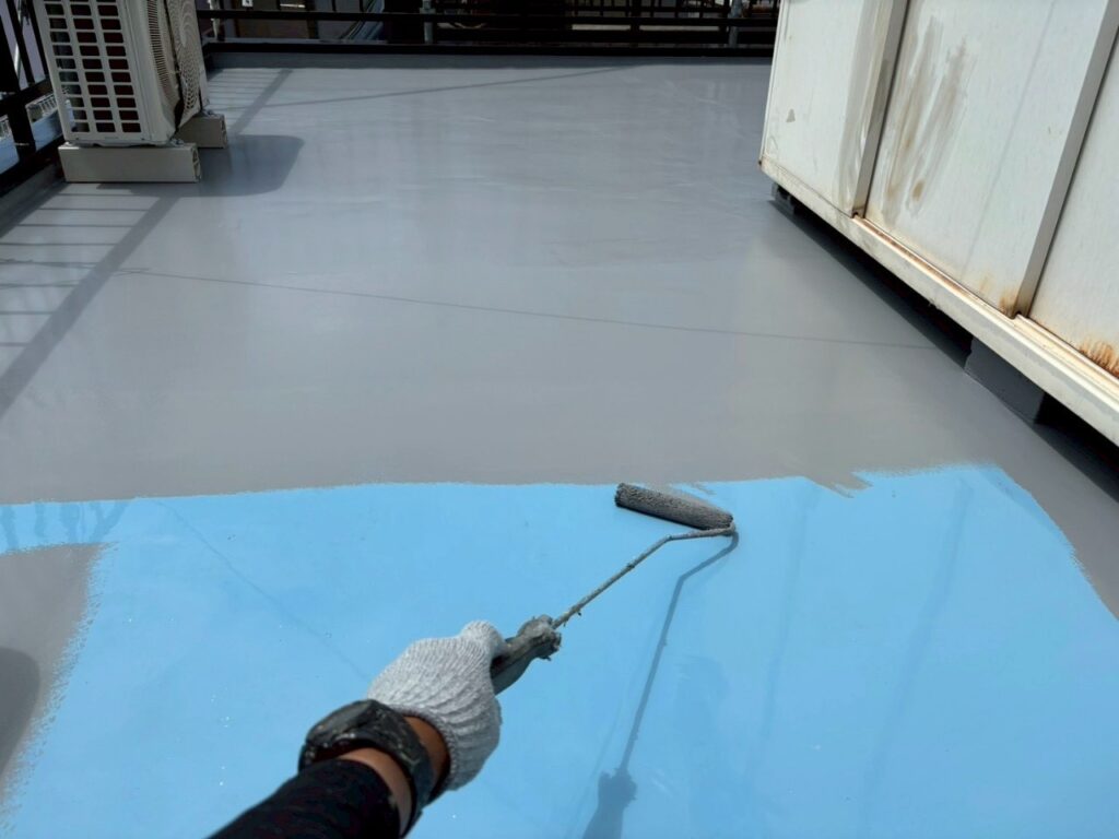 トップコートの塗布