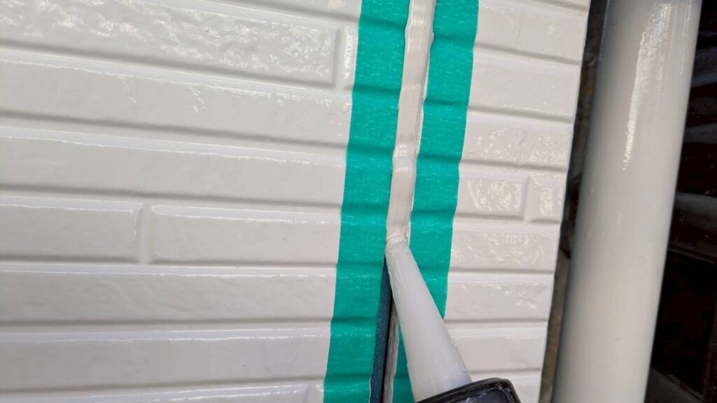 コーキング後打ち替え