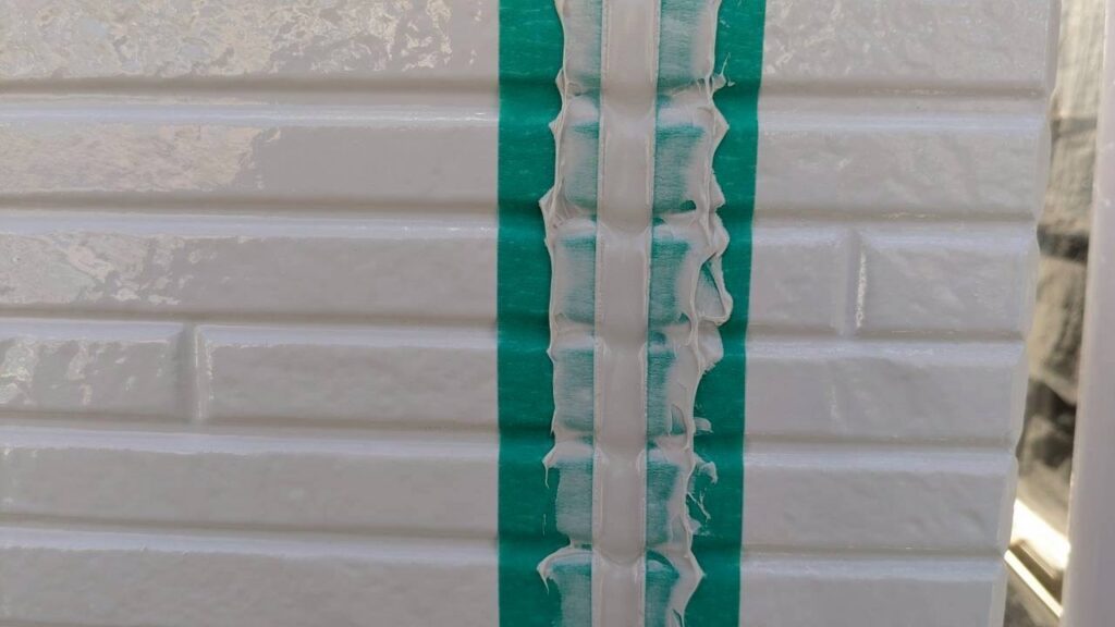 コーキング後打ち替え