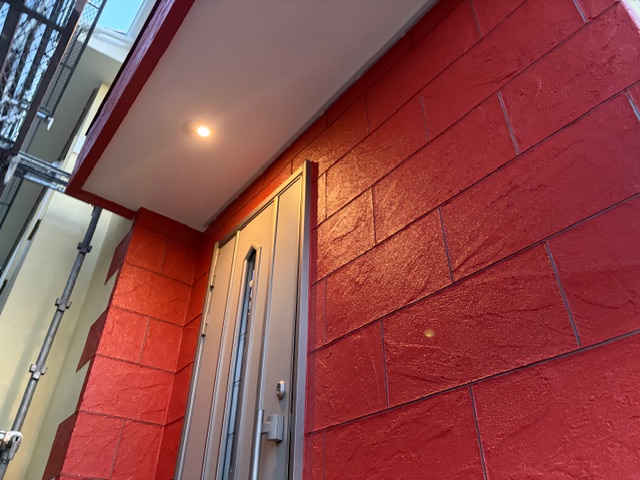 タイル調のプラ目地