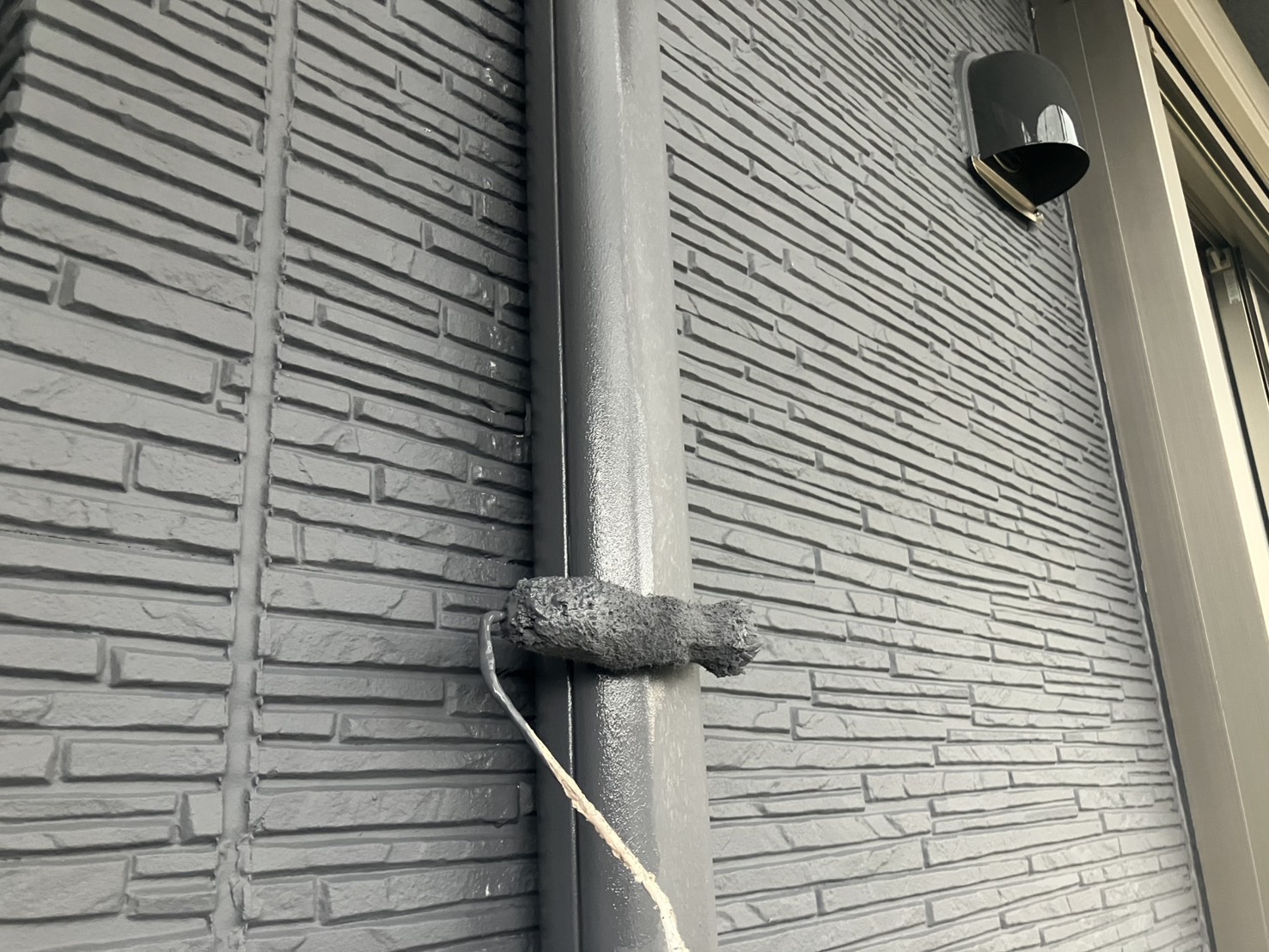 杉並区にてスリムダクト塗装を行いました