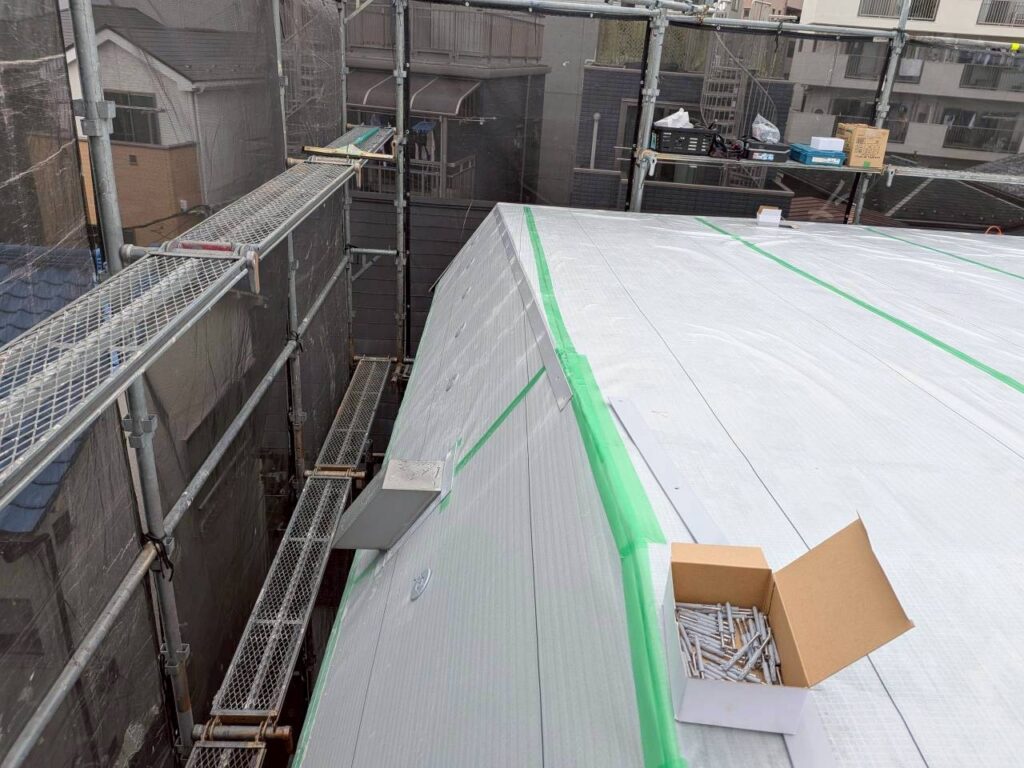 固定金具の設置