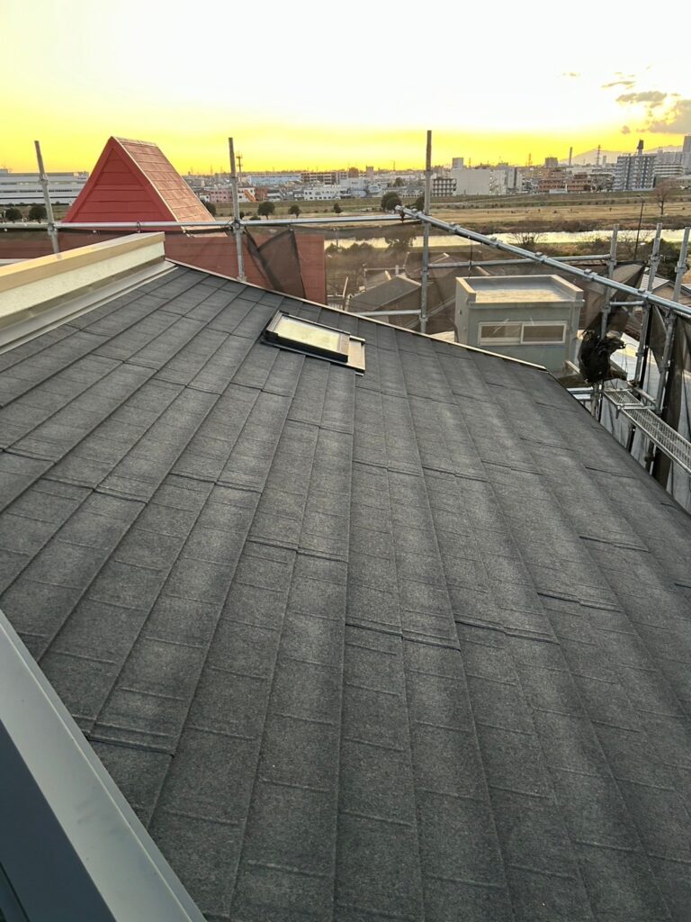 足場解体前検査