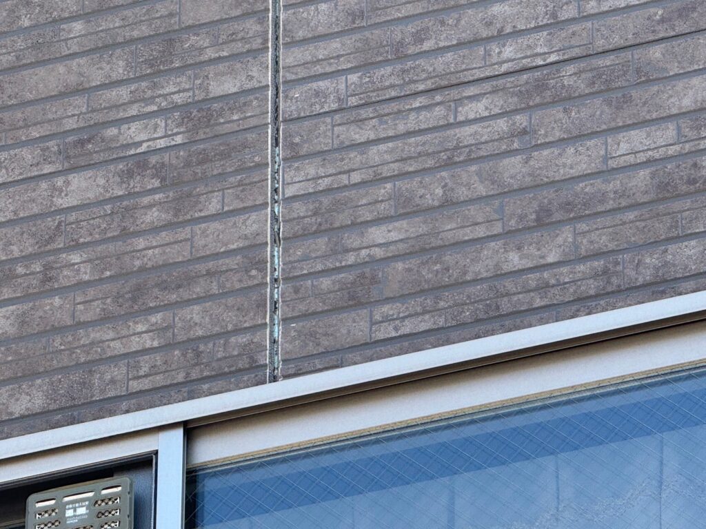 経年劣化の目地