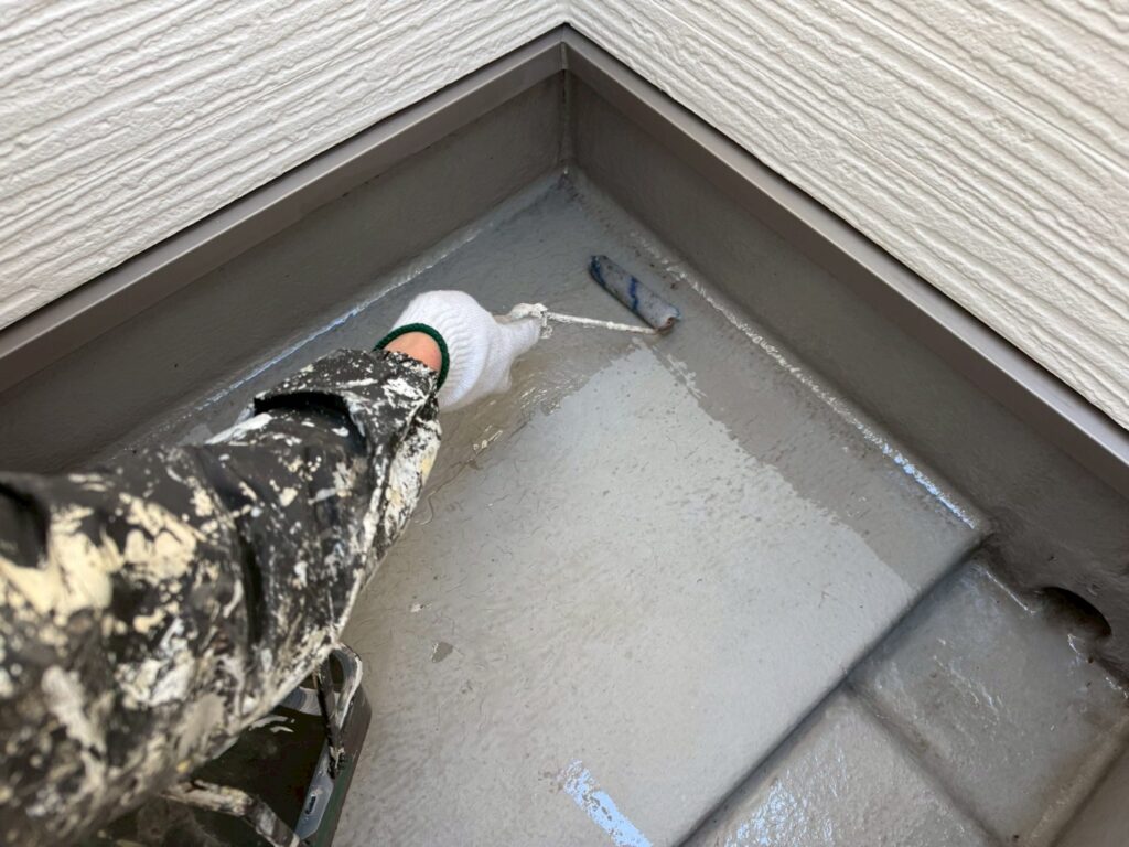 ベランダ塗装トップコート