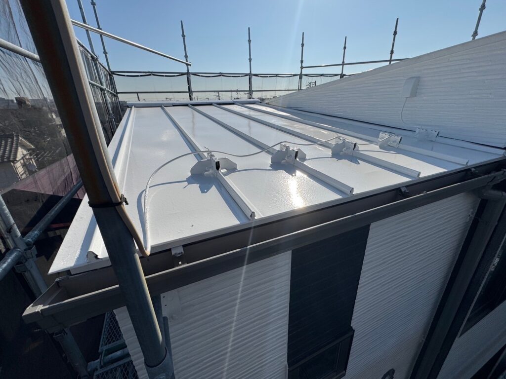 足場解体前検査