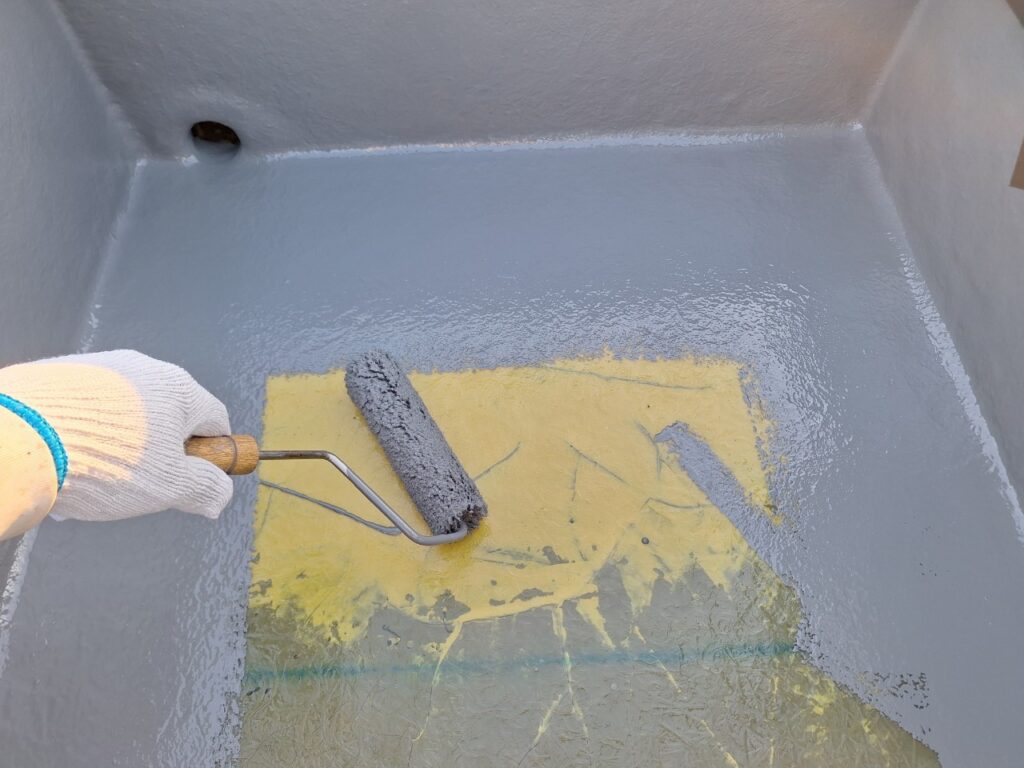 トップコート塗布