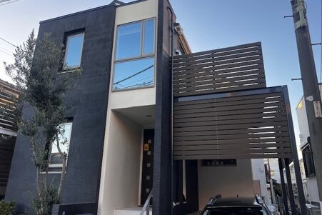 チャコール系　施工後実例